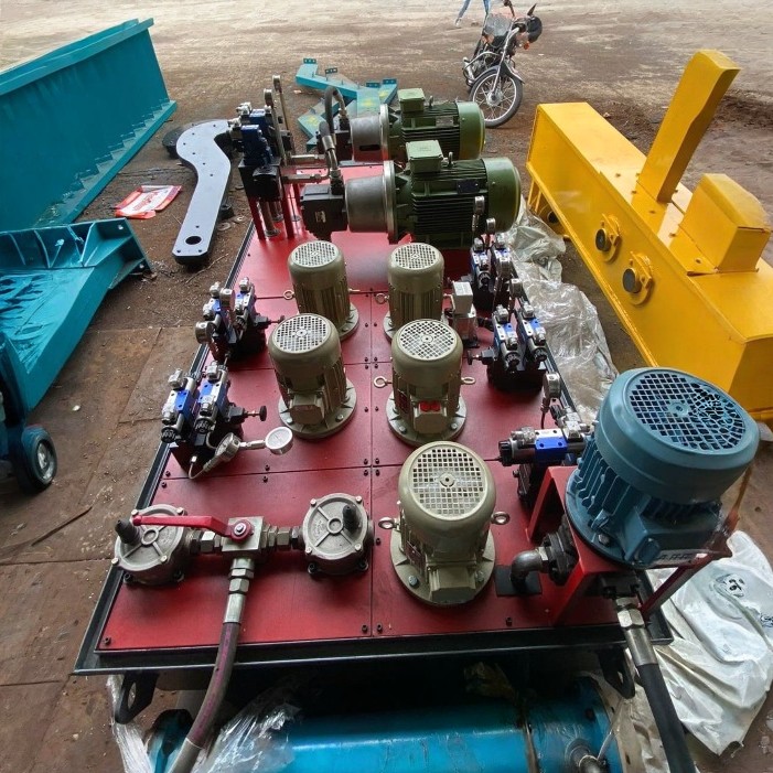 Continue casting machine hydraulic power pack