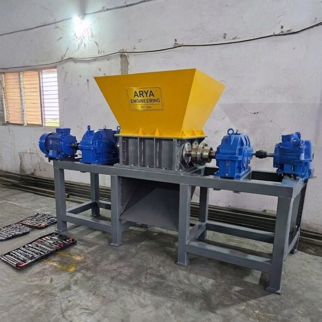 Double Shaft Shredder by Arya Engineering