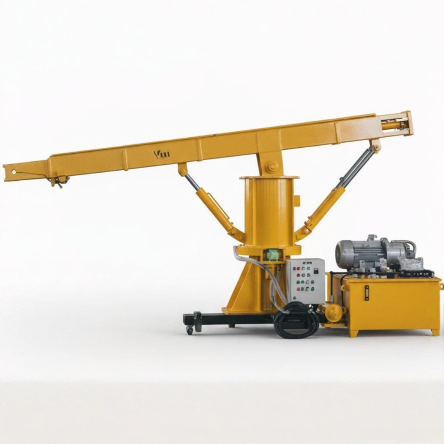 Induction furnace pusher for steel melting shops