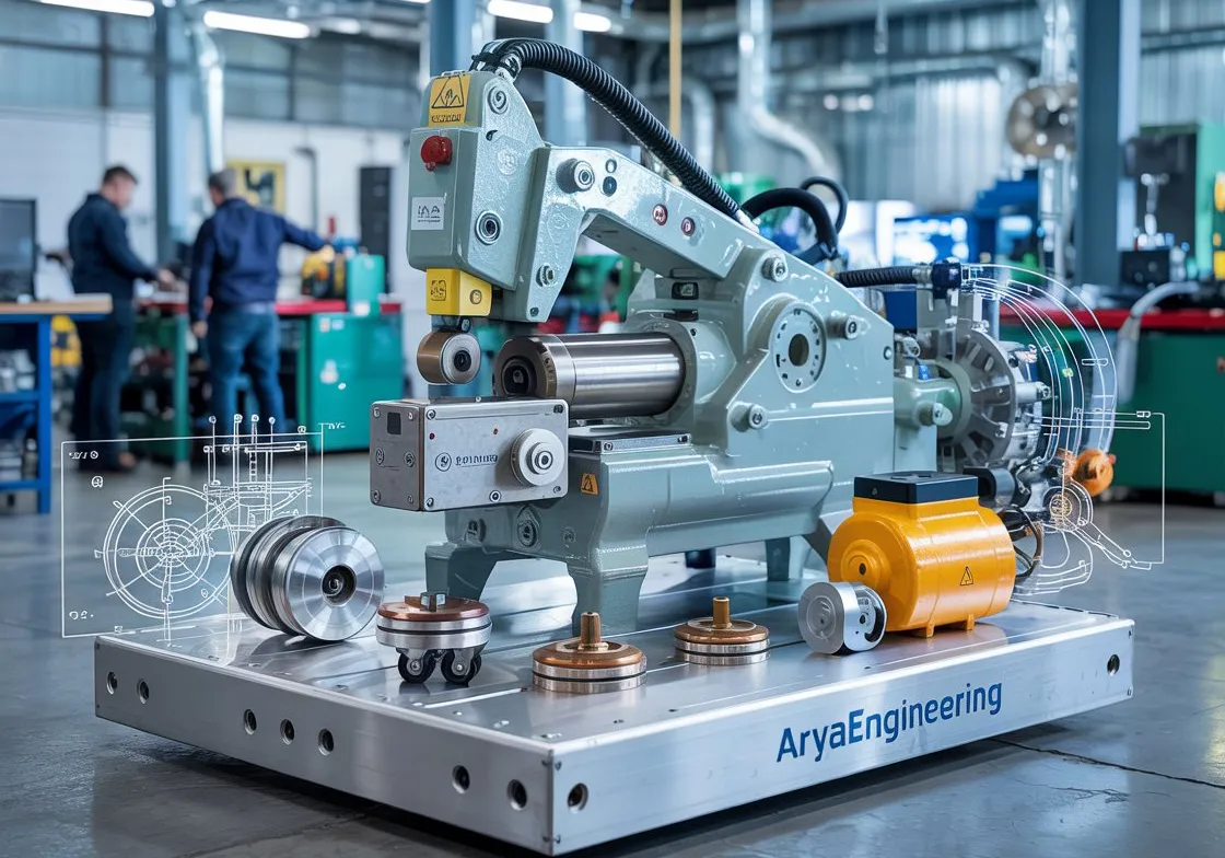 Arya Engineering printed product catalog